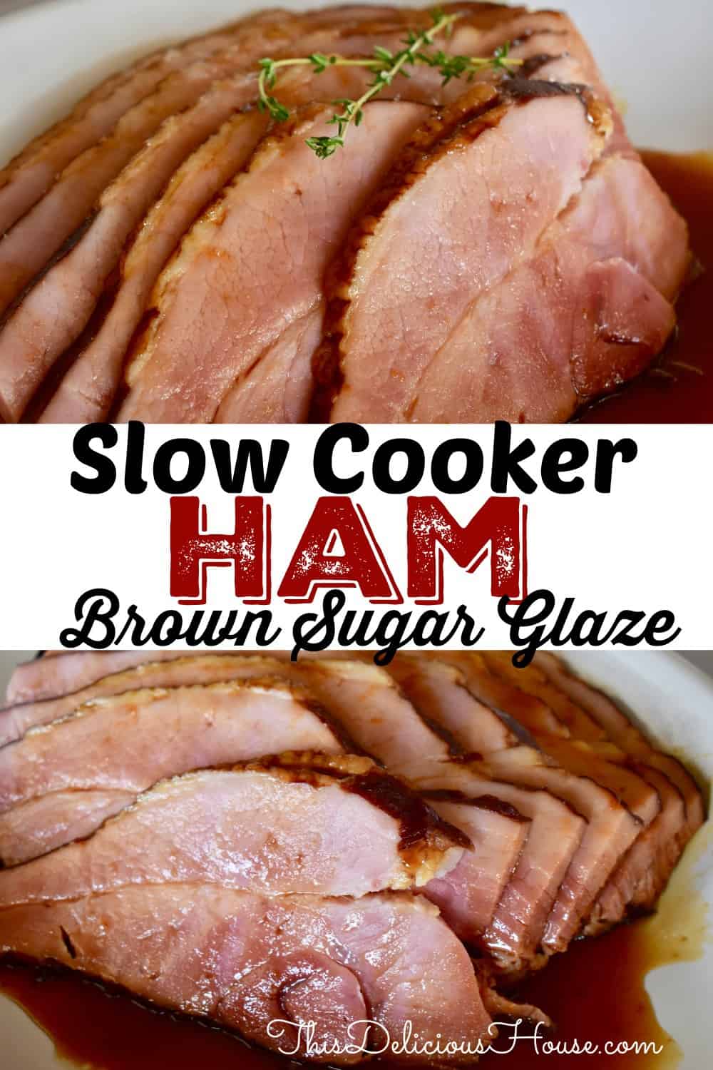 Slow Cooker ham 