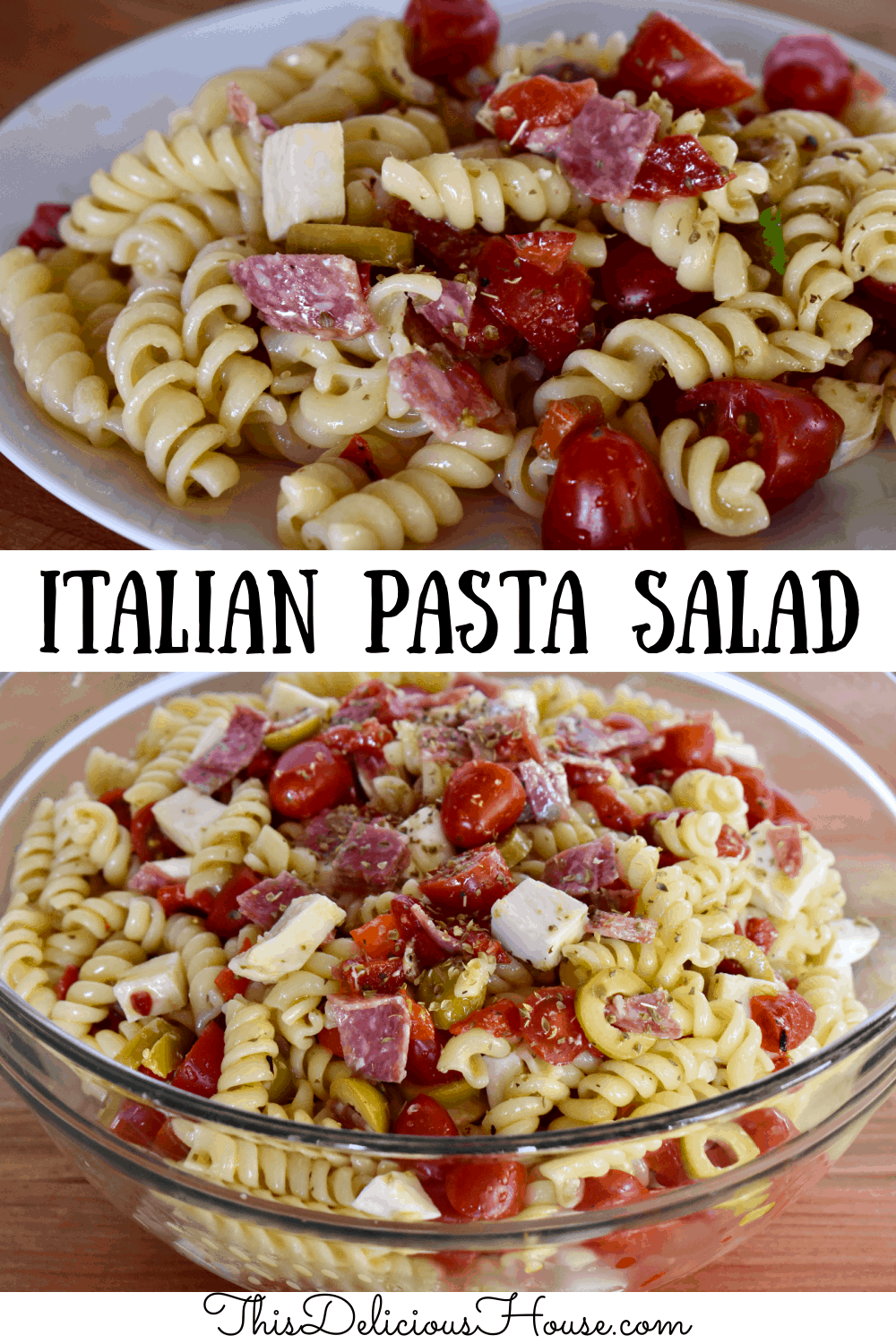 Italian Pasta Salad. 