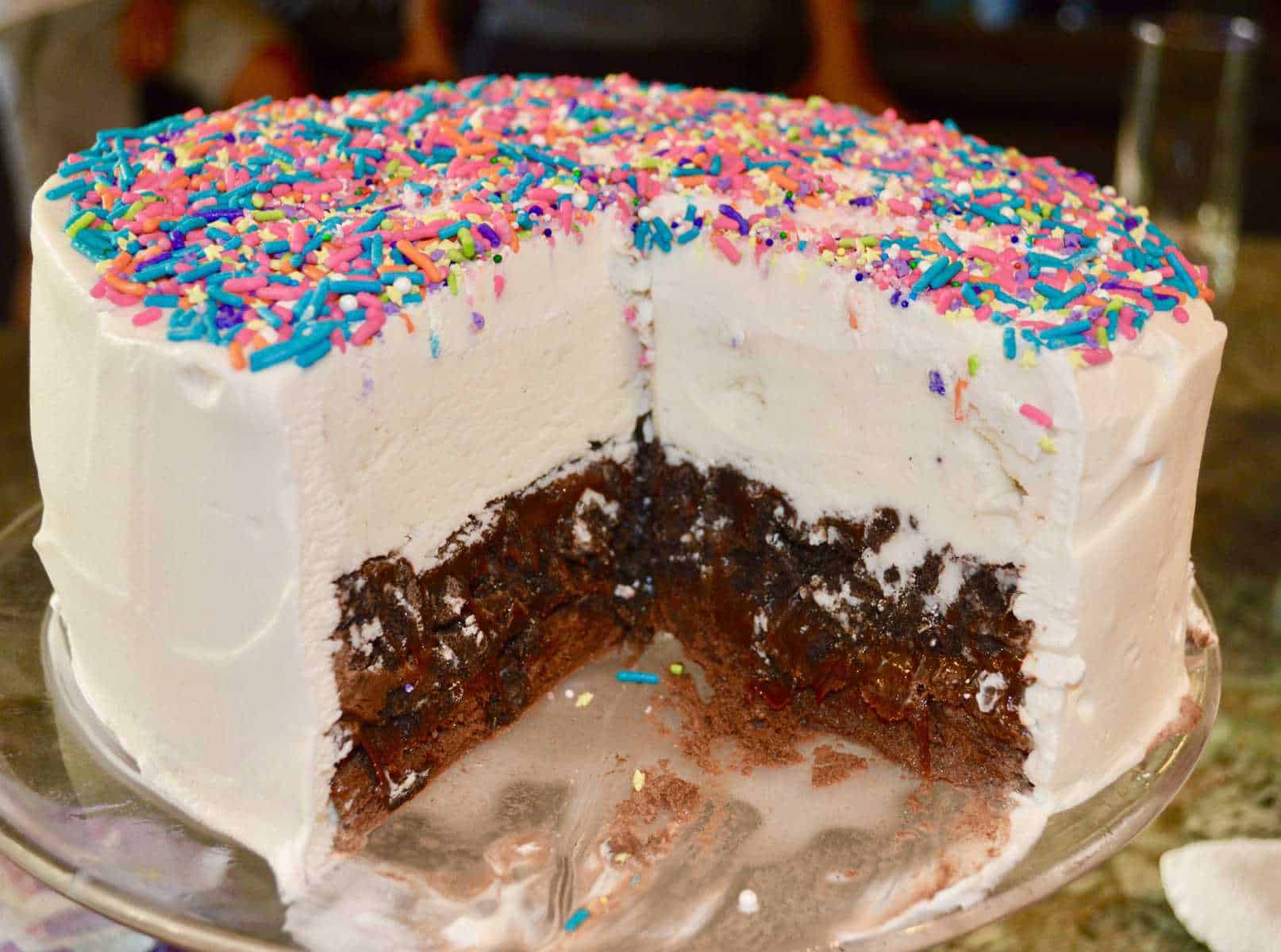 unicorn ice cream cake