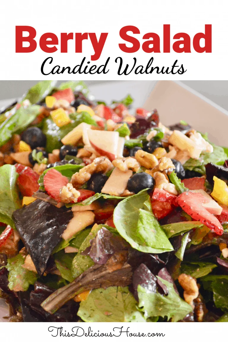 Berry Salad with Candied Walnuts
