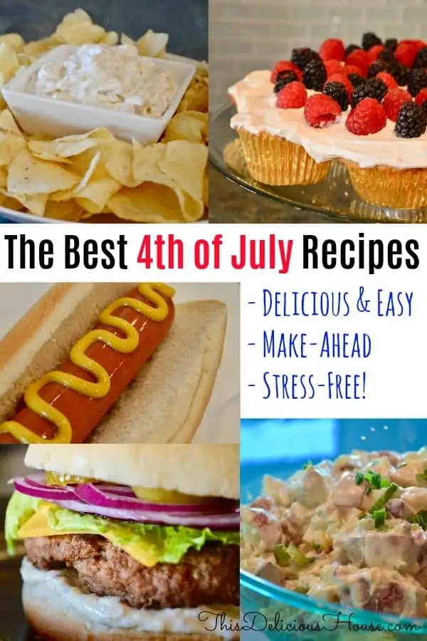 4th of July Recipes | 15 Easy Recipes!