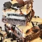 Oreo Cheesecake Brownie Bars