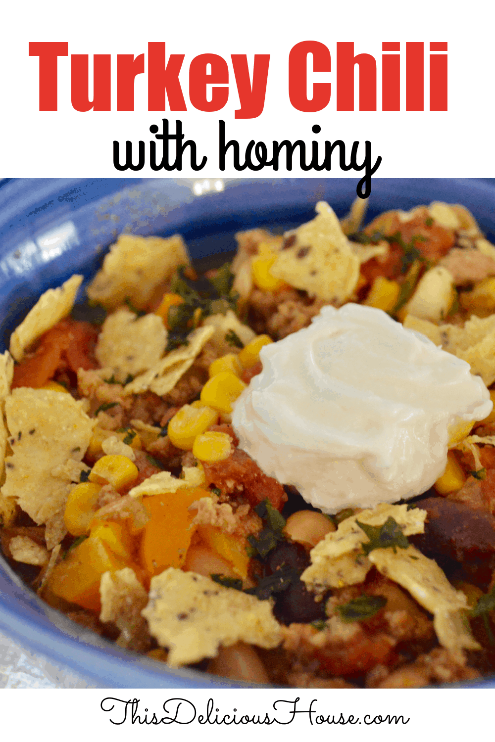Healthy Turkey Chili. 