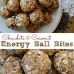 Chocolate and Coconut Energy Ball Bites