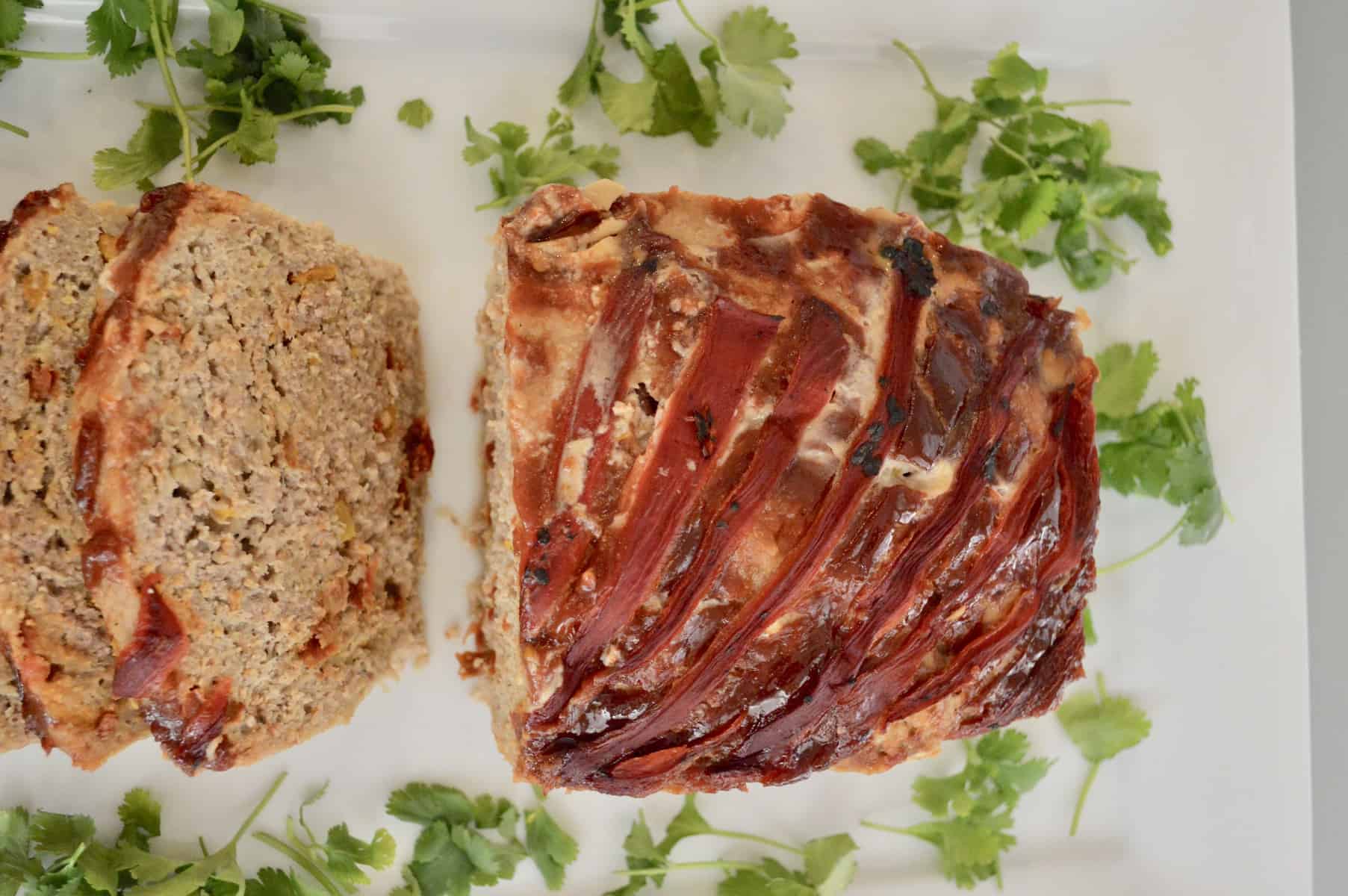 turkey meatloaf with roasted bell peppers