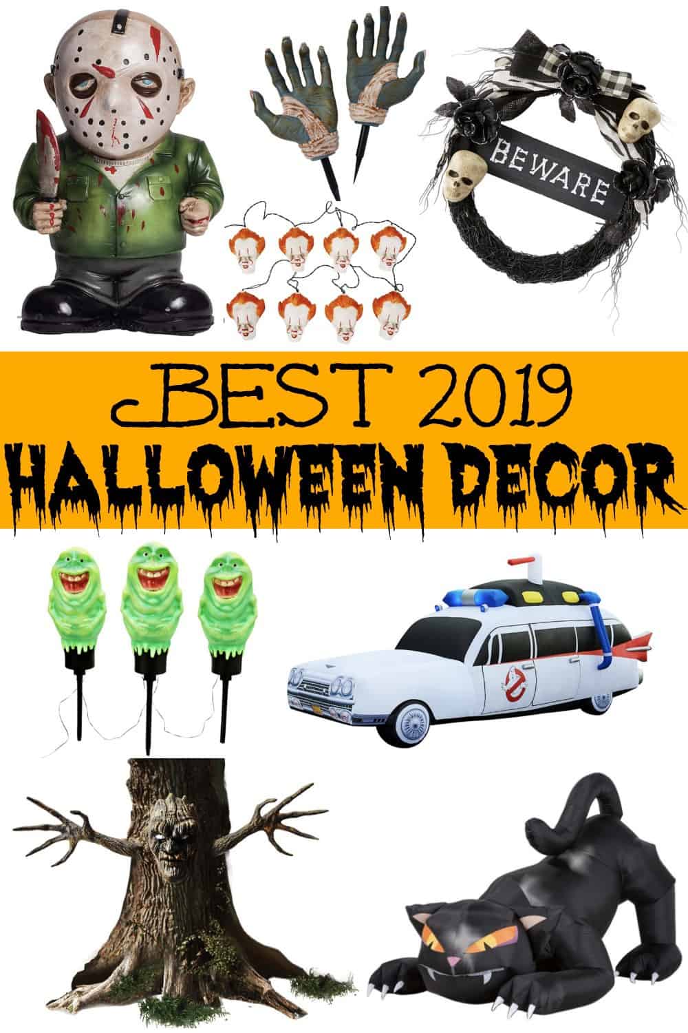 Best outdoor halloween decorations pinterest pin. 