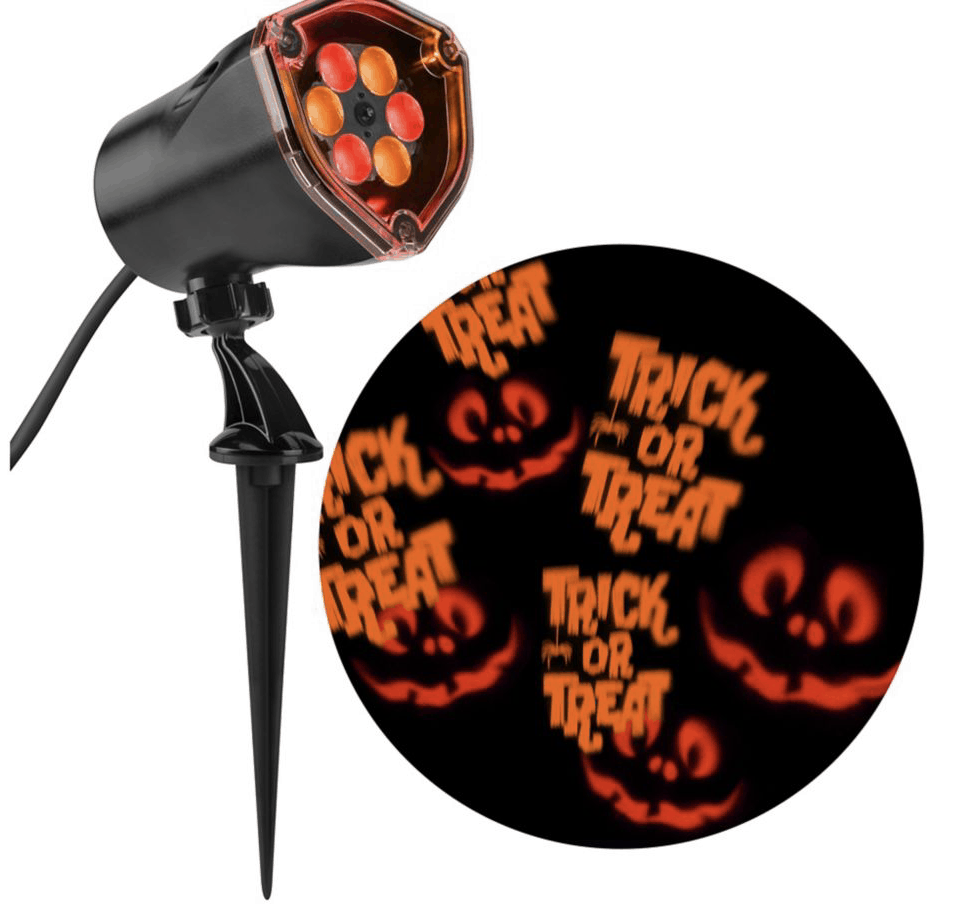 Red and Orange Trick or Treat Spotlight