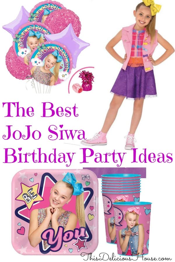 JoJo Siwa Birthday Party Ideas and Decorations - This Delicious House