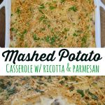 Mashed Potato Casserole with Ricotta and Parmesan