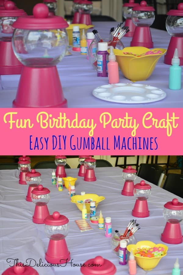 Easy DIY Gumball Machines 