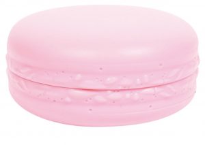 pink macaroon lip gloss party favor 