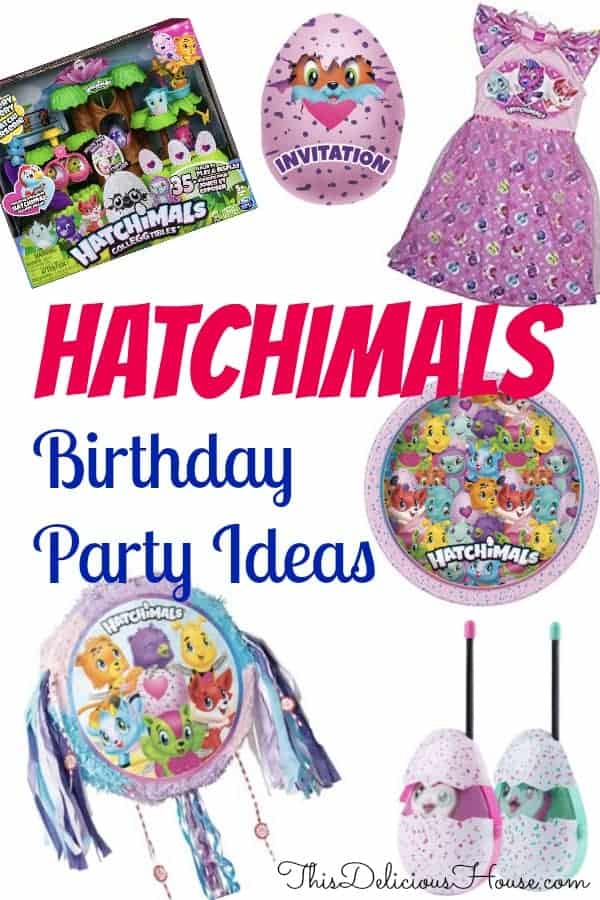 Hatchimals birthday party ideas 