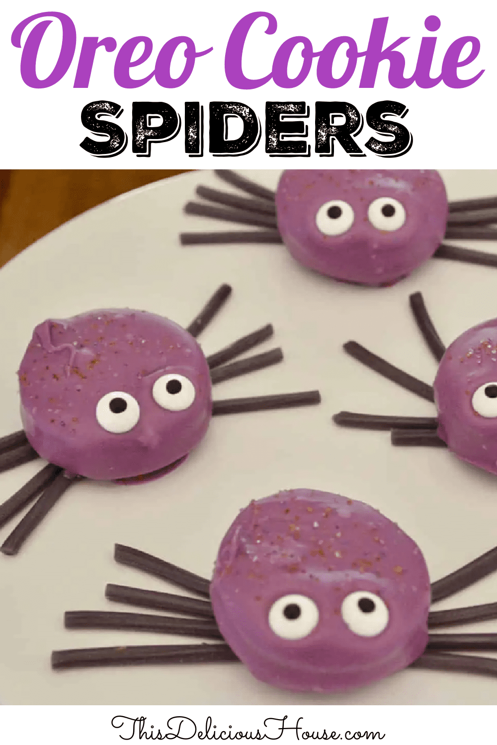 Oreo Cookie spiders.