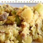 Cornbread Stuffing with Sausage and Apple recipe.