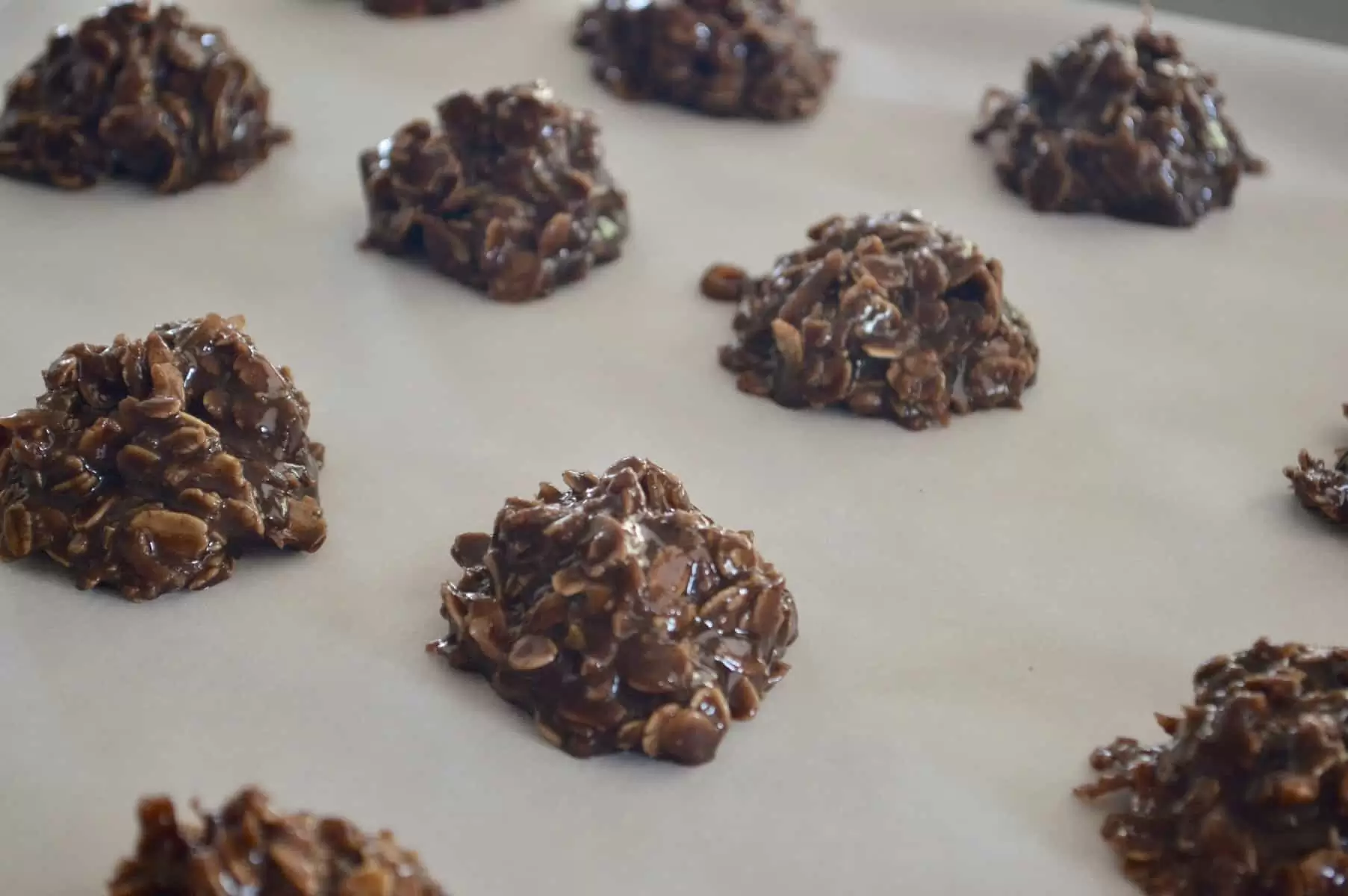 No-Bake Chocolate Coconut Cookies - This Delicious House