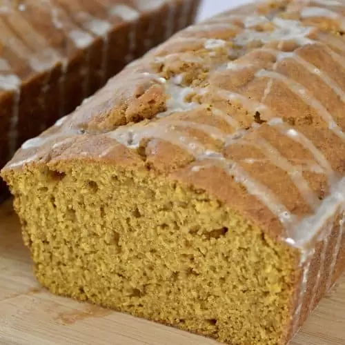 Glazed Pumpkin Bread | Better than Starbucks - This Delicious House