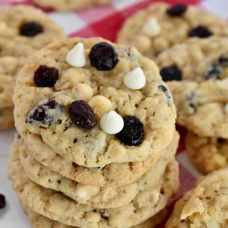 Oatmeal Craisin Cookies with White Chocolate Recipe