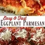 easy eggplant parmesan