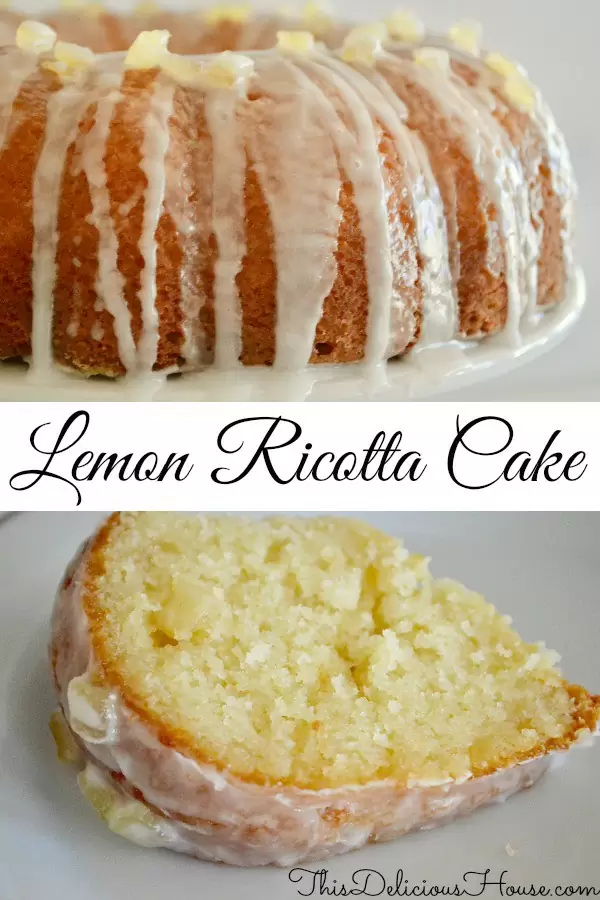 Lemon Ricotta Bundt Cake 