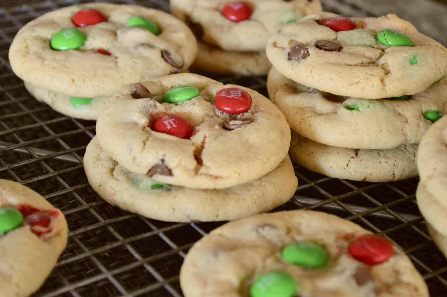 Christmas M M Cookies Soft Batch Recipe This Delicious House