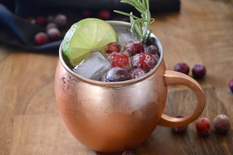 Cranberry Moscow Mules Recipe
