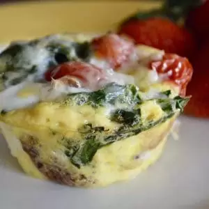 kale egg breakfast cups