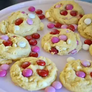 Valentine's Day M&M Cookies Recipe