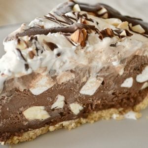 rocky road ice cream pie