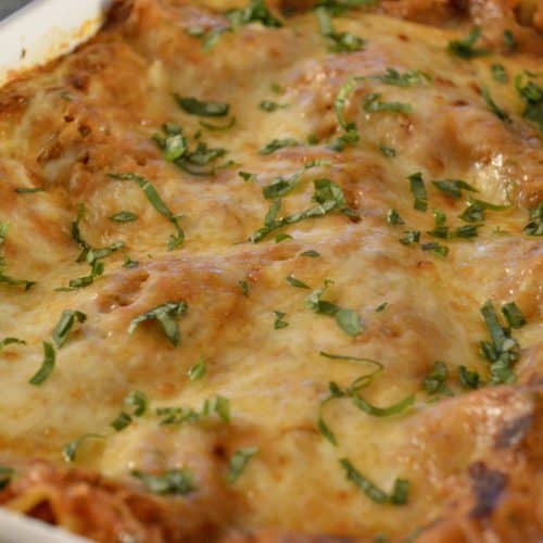 Easy Vegetable Lasagne Recipe | Hidden Veggies - This Delicious House