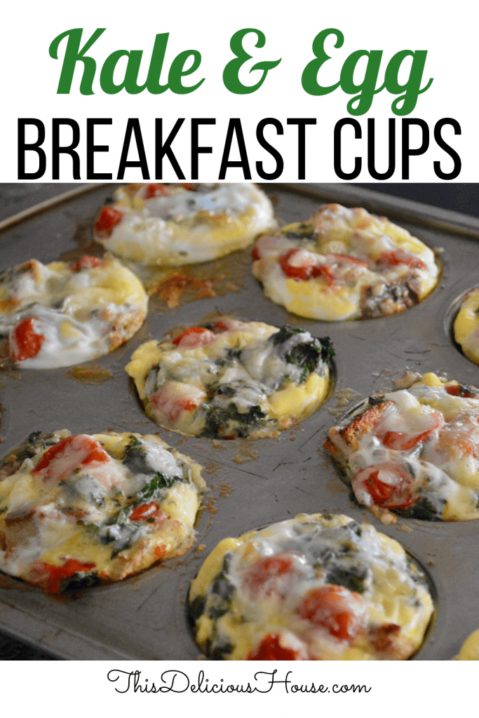 Kale Egg Breakfast Cups - This Delicious House