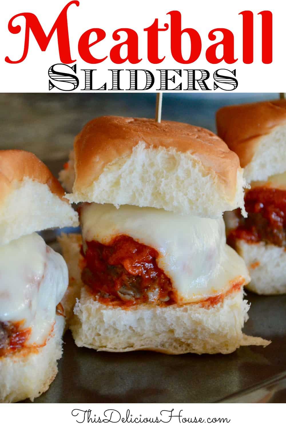 Easy Italian Meatball Sliders