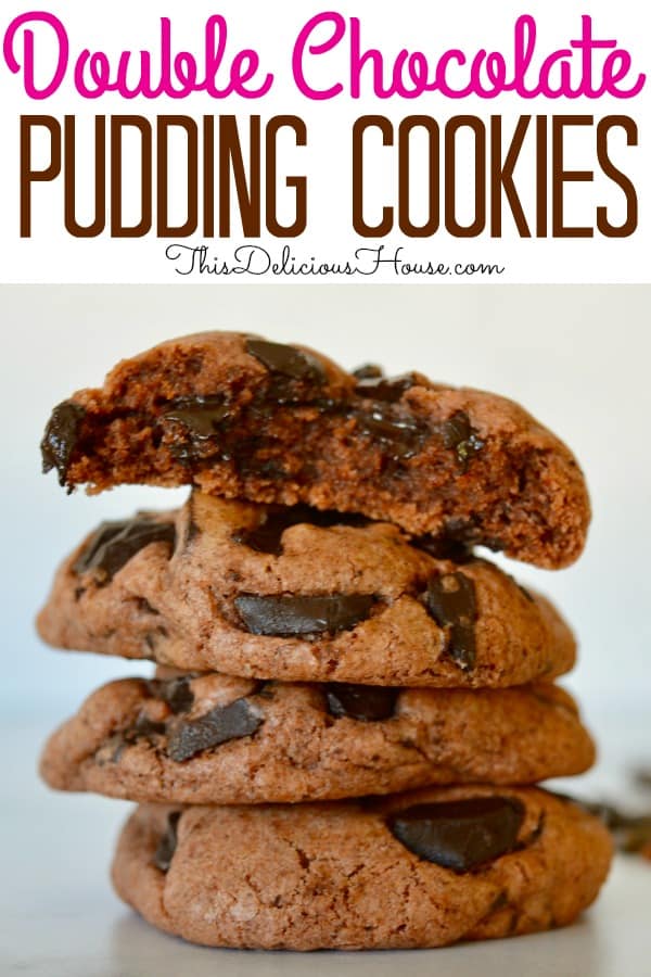 double chocolate pudding cookie