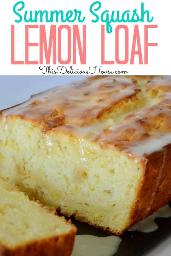 summer squash lemon loaf