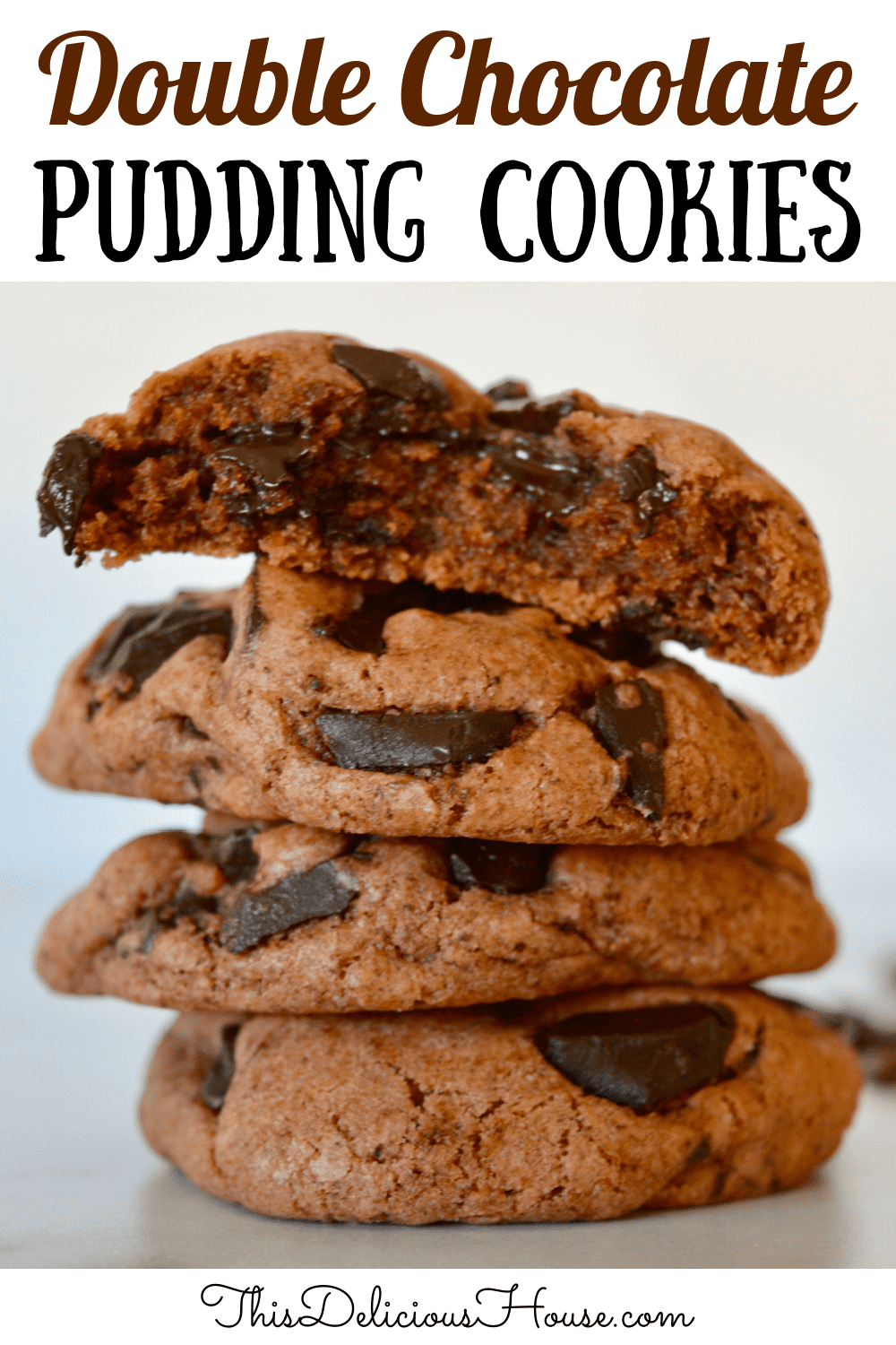 Double Chocolate Pudding cookies.