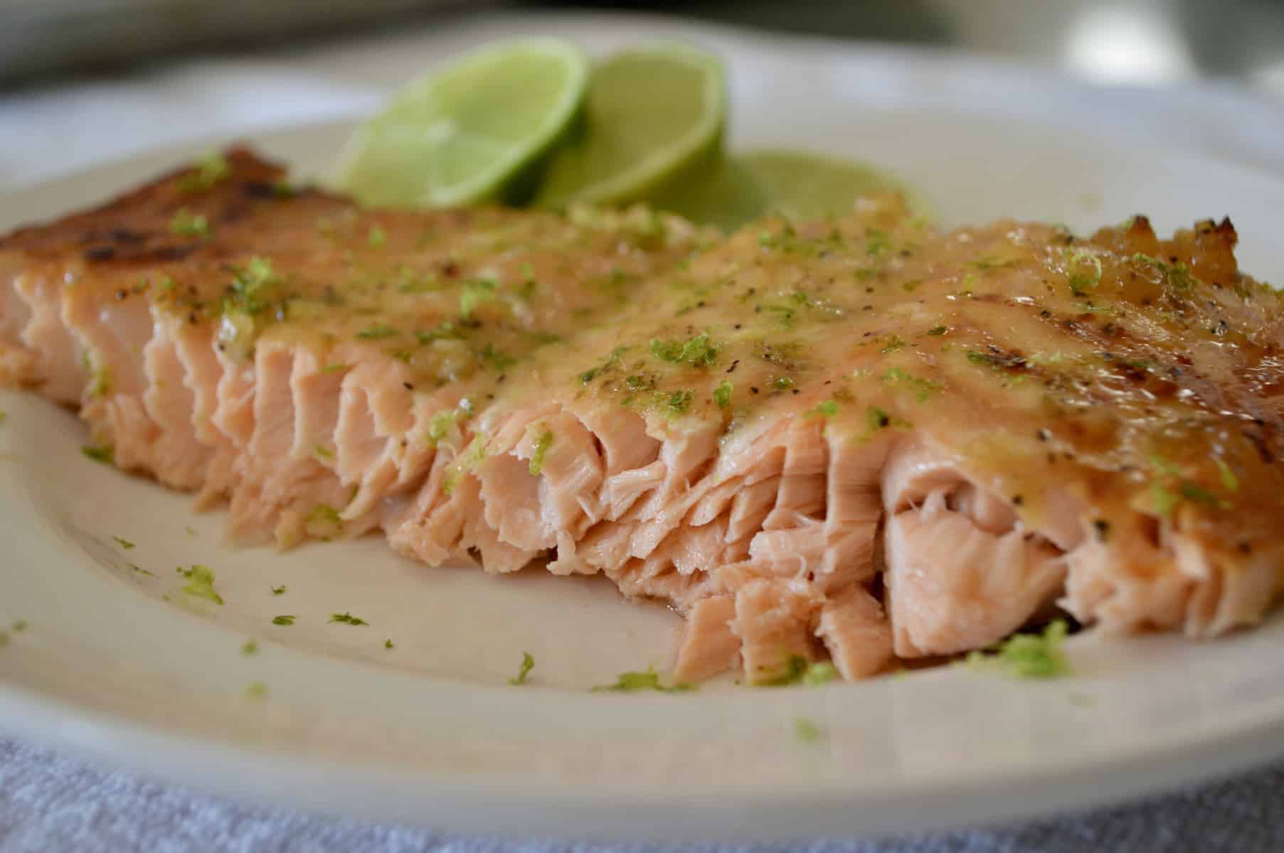 Honey Lime Salmon Recipe - This Delicious House