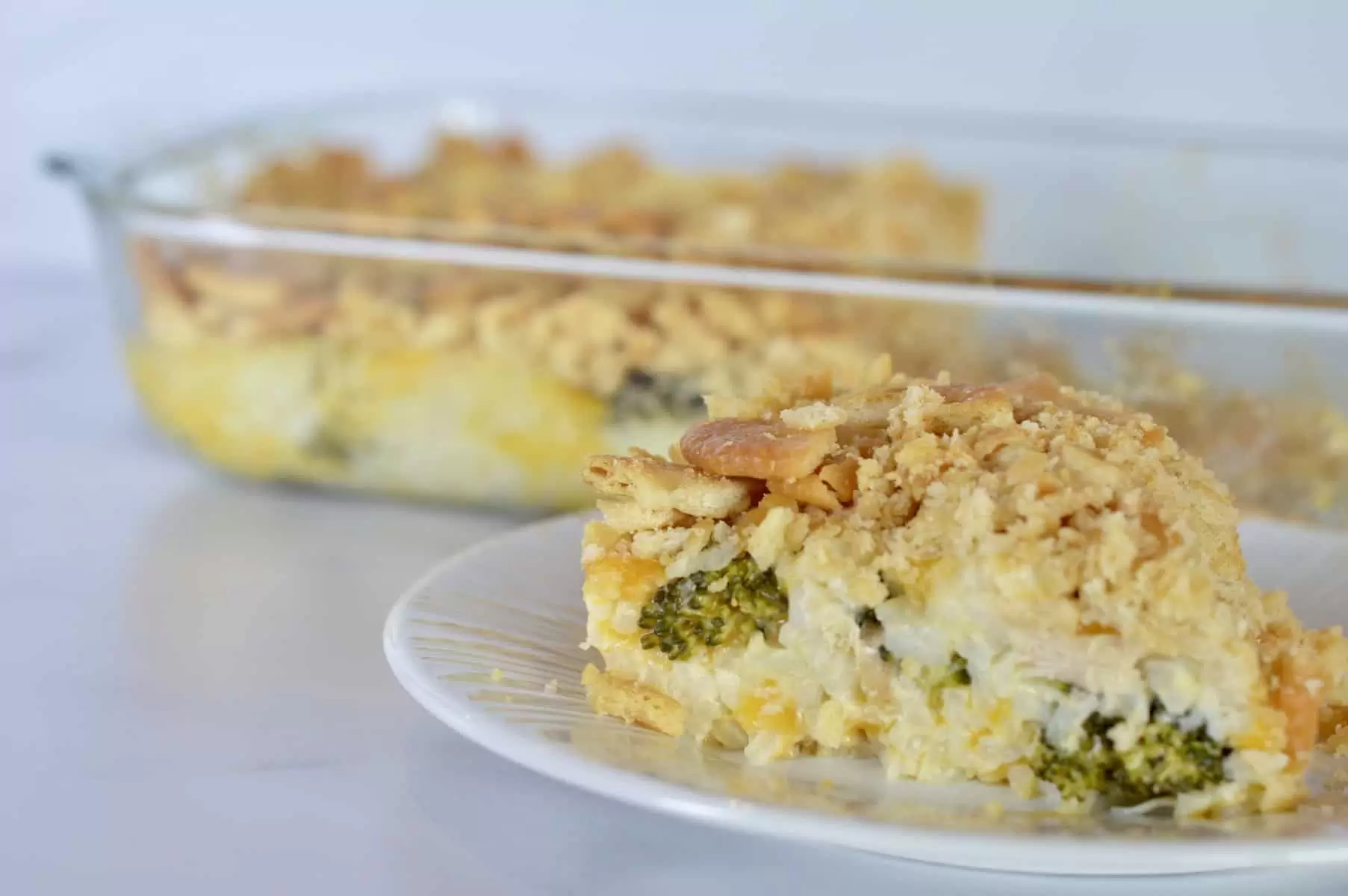 chicken broccoli rice ritz casserole