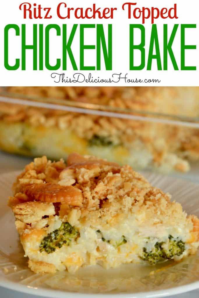 Chicken Broccoli Rice Ritz Casserole This Delicious House