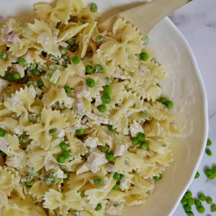 Rotisserie Chicken Pasta Salad - This Delicious House