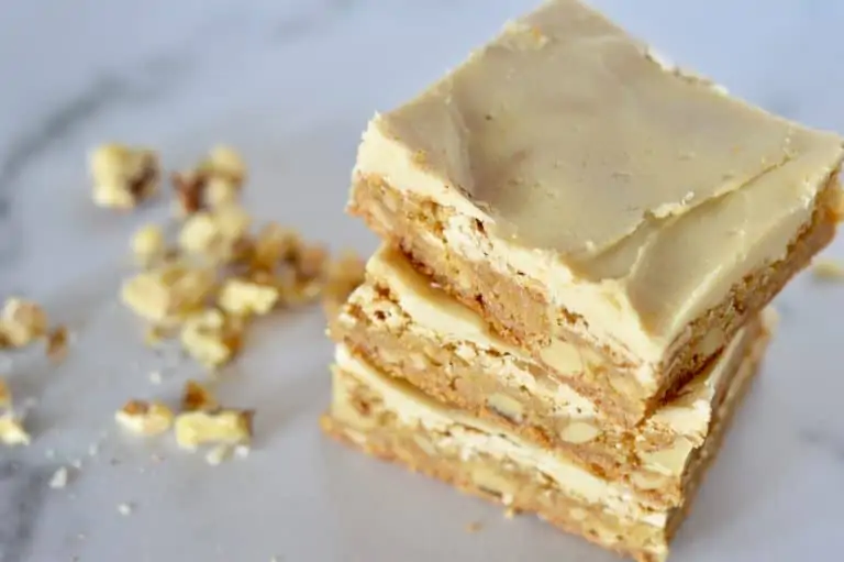 Frosted Butterscotch Blondies