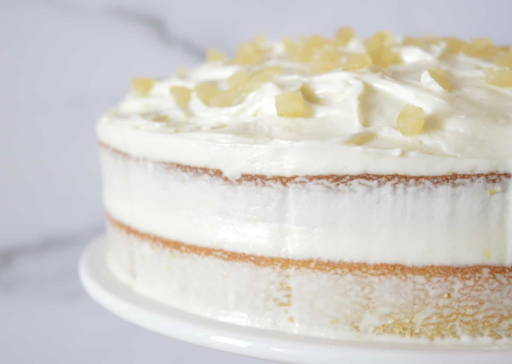 Limoncello Ricotta Cake Cream Cheese Frosting This Delicious House