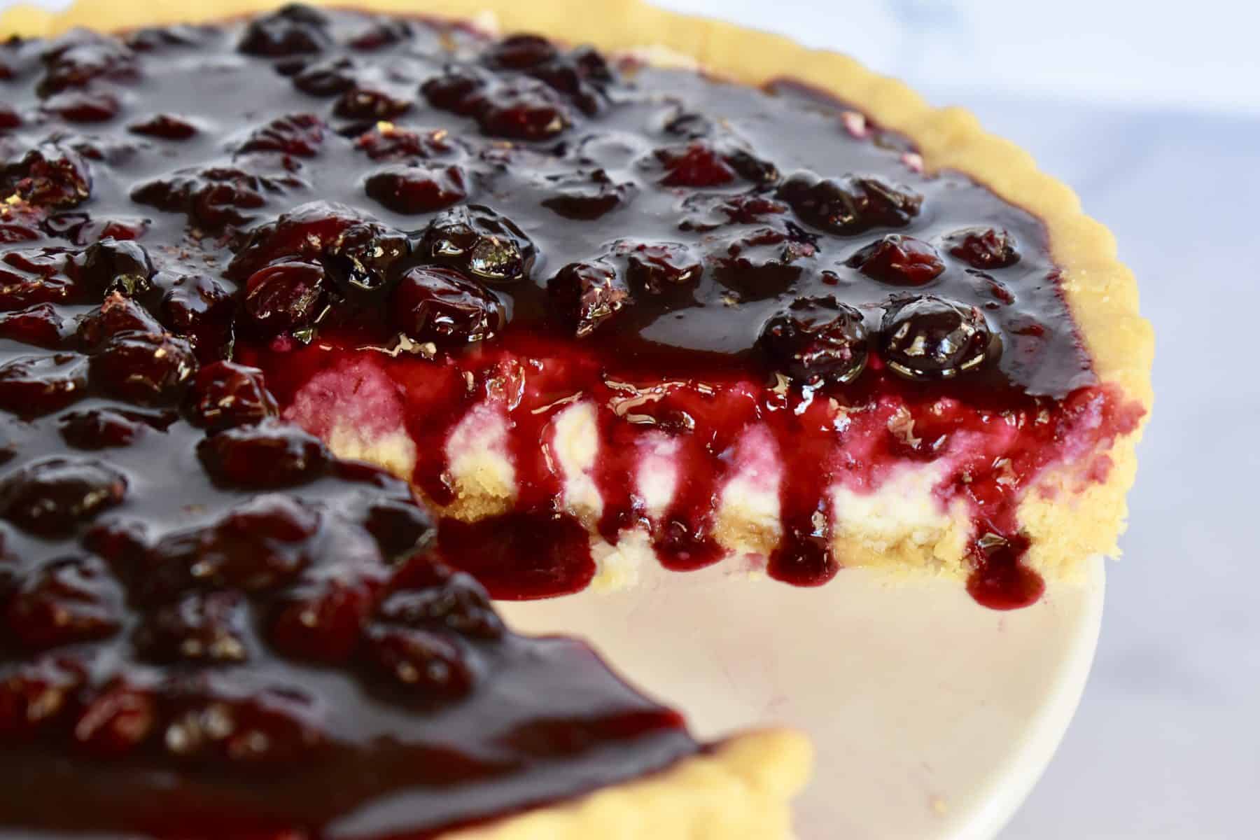 Blueberry Lemon Mascarpone Tart This Delicious House