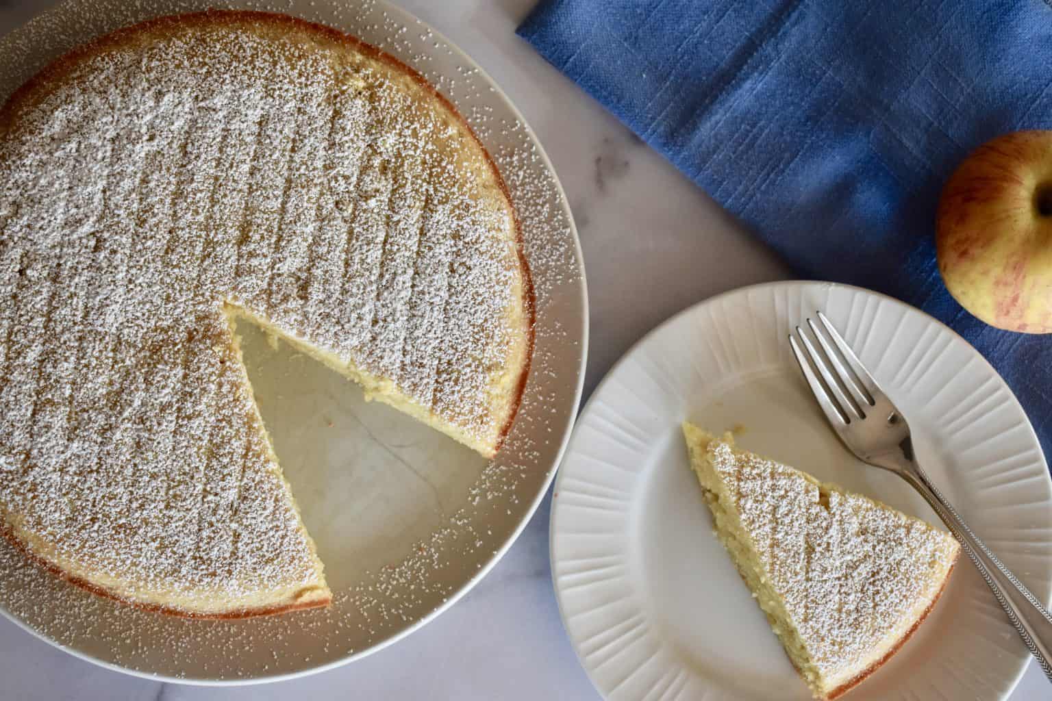 Almond Flour Apple Cake