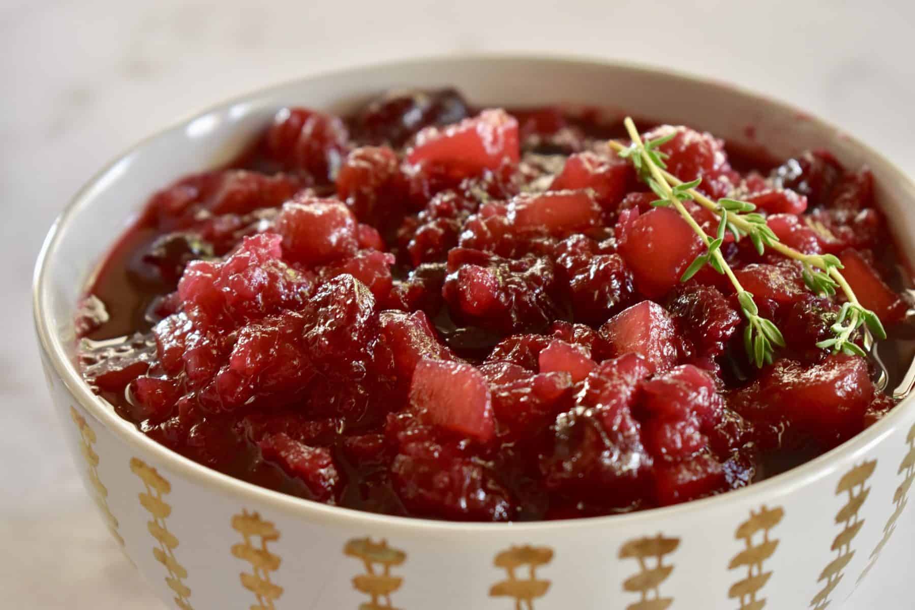 Cranberry Pineapple Sauce.