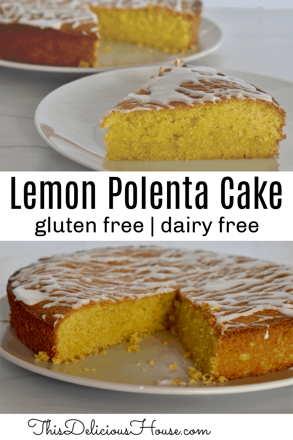 Lemon Polenta Cake 