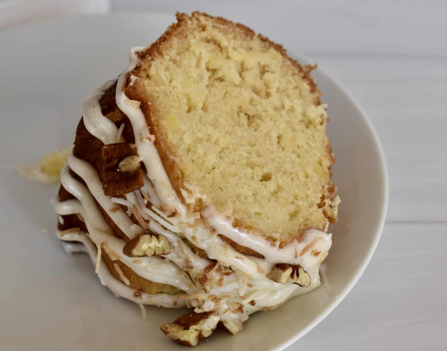 Pineapple Bundt Cake  NO Cake Mix! - This Delicious House