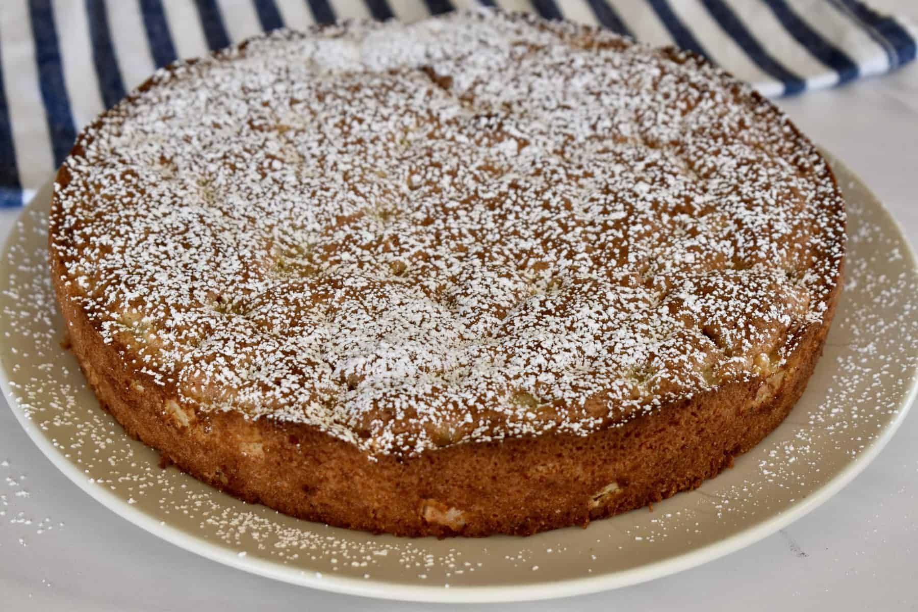 Almond Flour Pear Cake - This Delicious House 