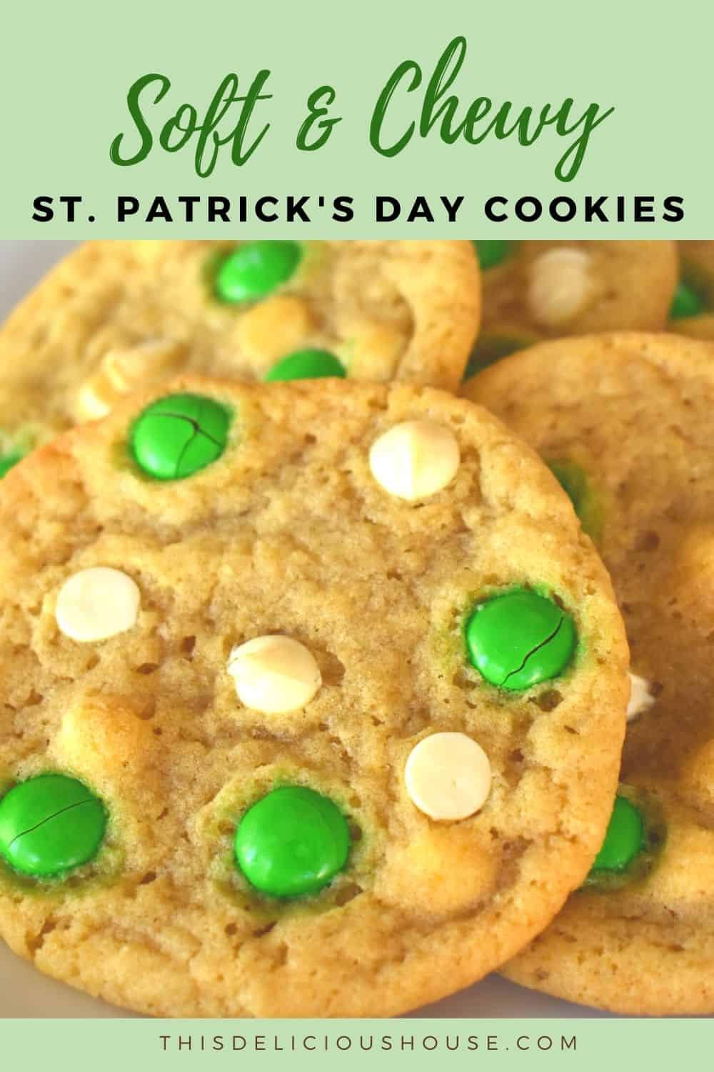 St Patrick's Day Cookies.