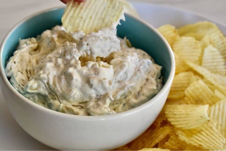 Caramelized Onion Dip Recipe - This Delicious House