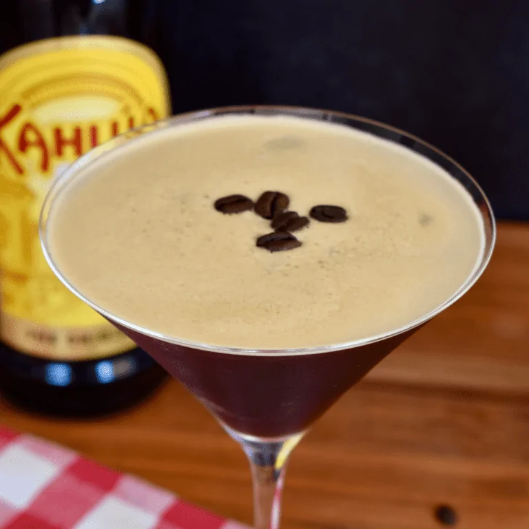 Espresso Martini with Kahlua