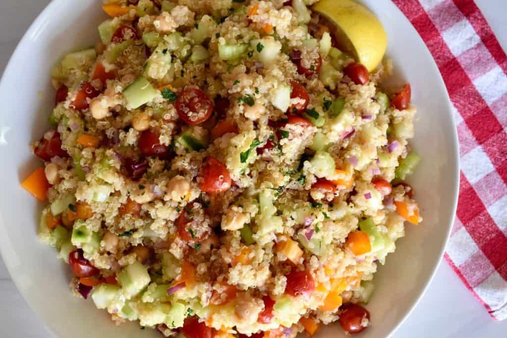 Quinoa Veggie Salad - This Delicious House